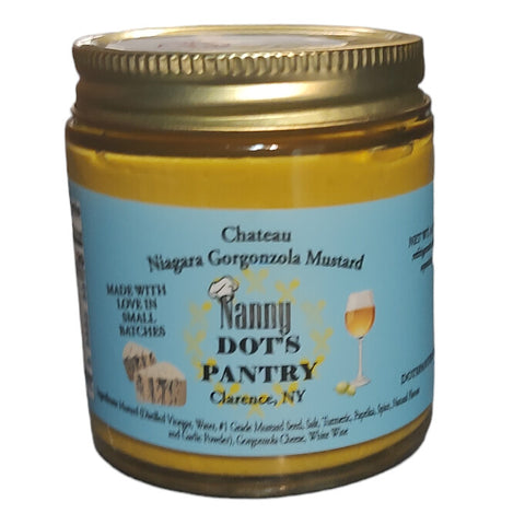 Dots Pantry Chateau Niaraga Gorgonzola Mustard - 4.5 OZ 24 Pack