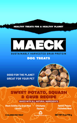 MAECK Sweet Potato & Squash Grub Recipe Dog Food - 6 OZ 12 Pack