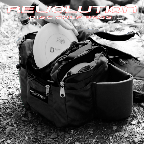 Revolution Mini Deluxe V3 Disc Golf Bag - Onyx