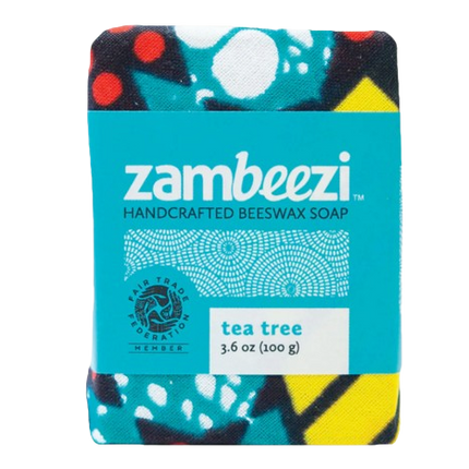 Zambeezi Tea Tree Soap Bar - 3.6 OZ 6 Pack