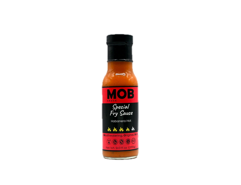 Mob Sauce Co Mob Special Fry Sauce Habanero Hot - 9 FL OZ 6 Pack