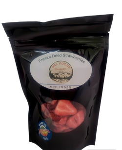 1883 Foods Freeze Dried Strawberries - 0.5 OZ 18 Pack