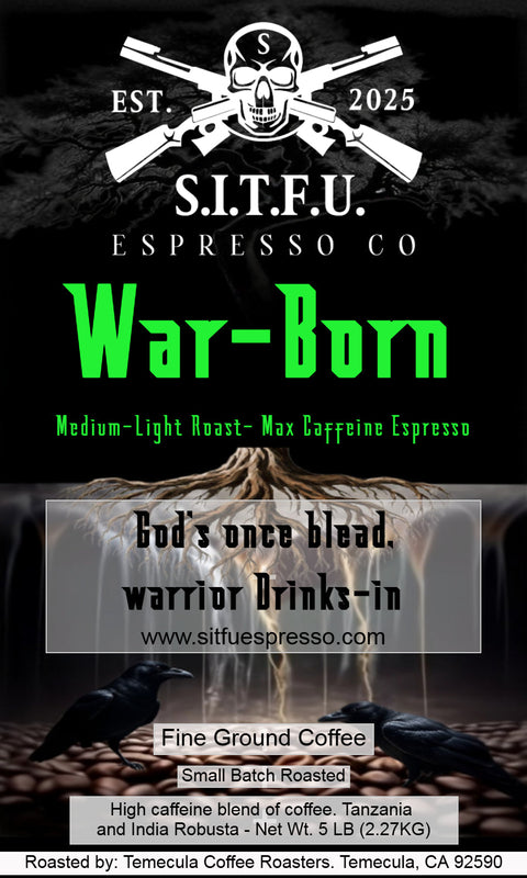 War - Born Max Caffeine Espresso