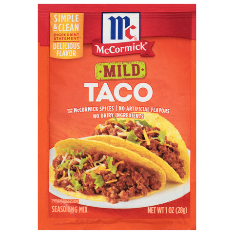 McCormick Mild Taco Season Mix - 1 OZ 24 Pack