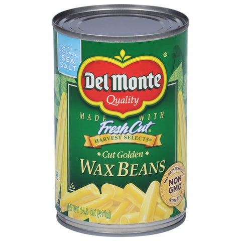 Del Monte Vegetables Fresh Cut Wax Beans 14.5 OZ