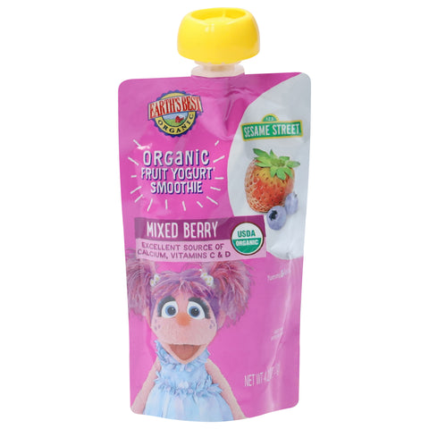 Earth's Best Organic Smoothie Mixed Berry 4.2 OZ