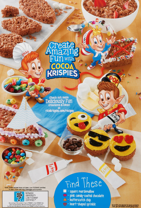 Kellogg's Cocoa Krispies Cold Breakfast Cereal Original, 12.6 oz