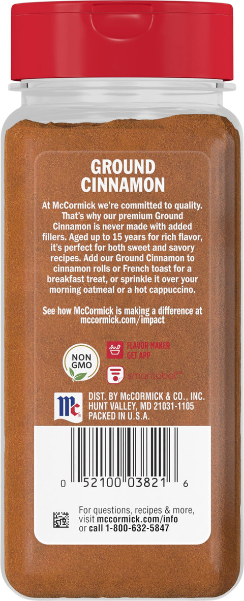 McCormick Ground Cinnamon 7.12 OZ