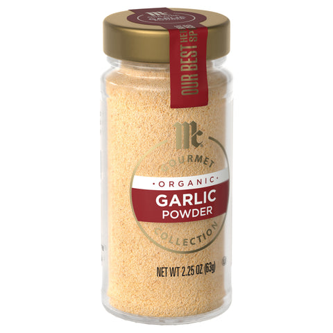 McCormick Gourmet Organic Garlic Powder - 2.25 OZ 3 Pack