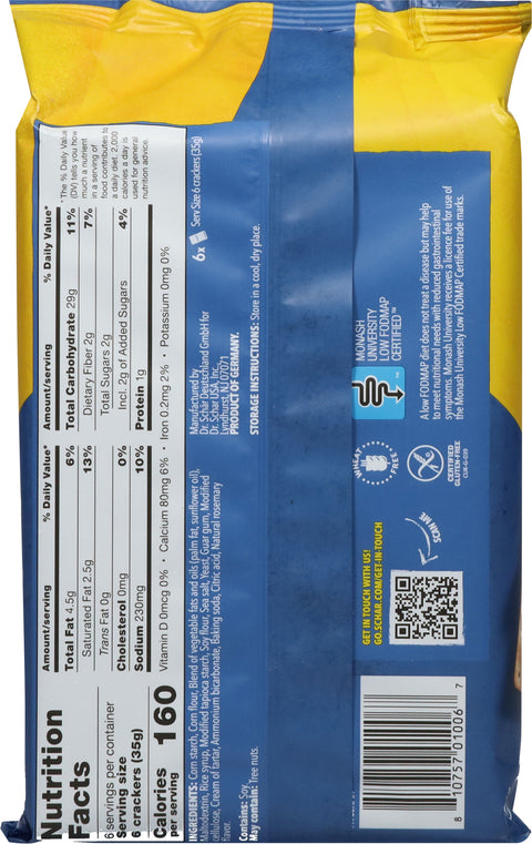 Schar Gluten-Free Table Crackers 6