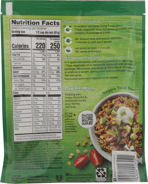 Knorr Fiesta Sides Taco Rice 5.4 OZ