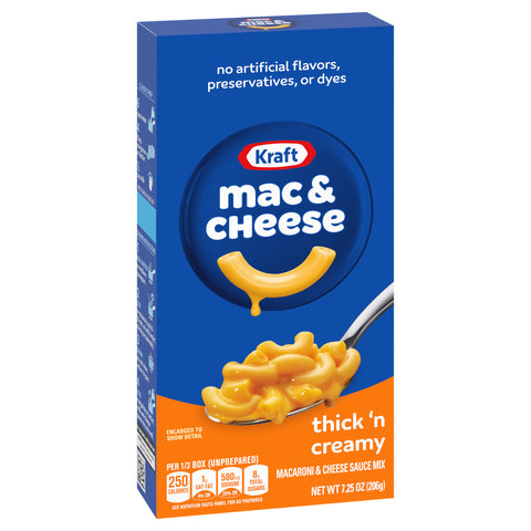 Kraft Macaroni & Cheese Thick & Creamy 7.25 OZ