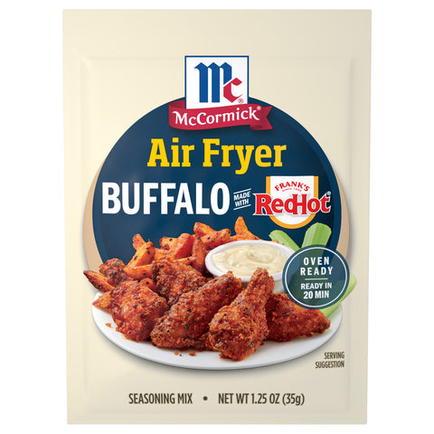 Mccormick Air Fryer Frank's Red Hot Buff - 1.25 OZ 12 Pack