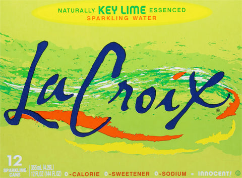 La Croix Key Lime Sparkling Water 144 FZ