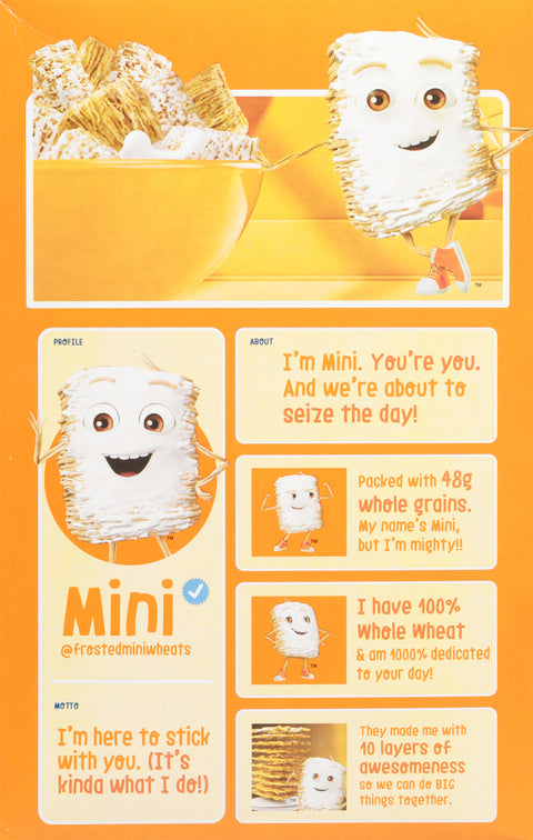 Frosted Mini-Wheats Original Cereal Large Size 20 oz