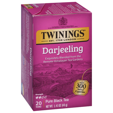 Twinings Pure Darjeeling Black Tea 20 CT