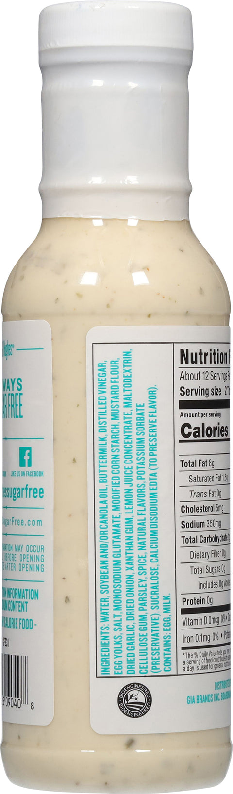 G Hughes Sugar Free Ranch Dressing 12 fl oz