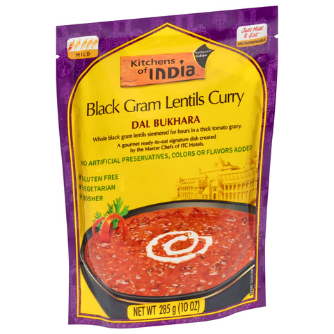 Kitchen India Black Gram Lentils Curry Dal Bukhara 10 OZ