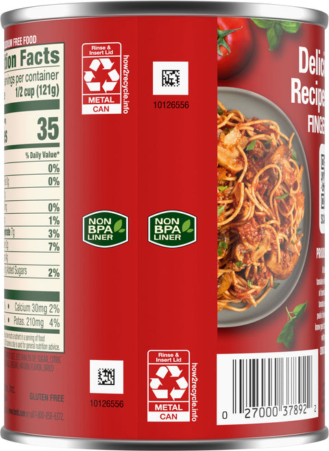 Hunt's Tomatoes Diced Basil Garlic & Oregano No Salt Added 14.5 OZ