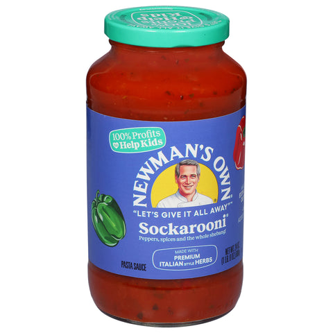 Newman's Own Sockarooni Pasta Sauce 24 OZ