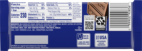 Crunch Candy Bar 1.55 OZ