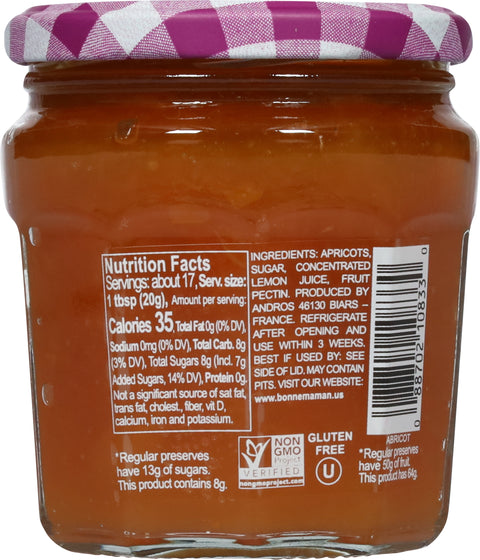 Bonne Maman Apricot Fruit Spread 11.8 OZ