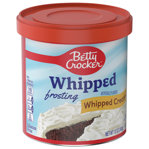 Betty Crocker Whipped Whipped Cream Frosting 12 OZ