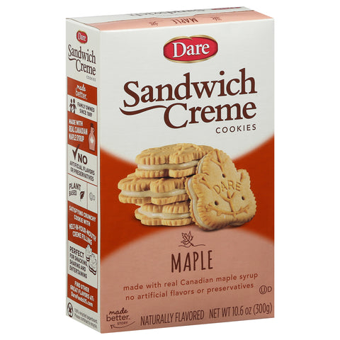 Dare Maple Creme Filled Sandwich Cookie 10.6 OZ