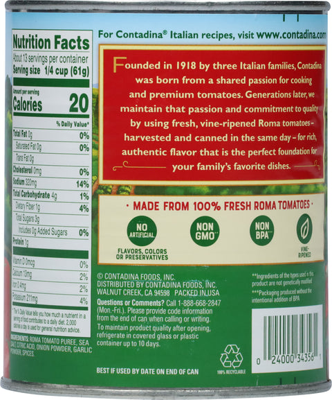 Contadina Tomato Sauce 29 OZ