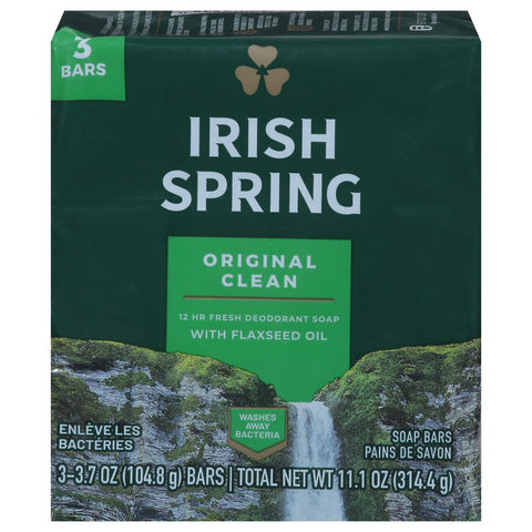 Irish Spring Soap Bar Original Clean 11.1 OZ