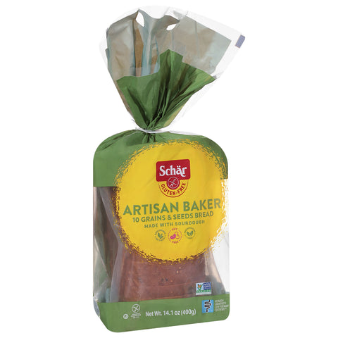 Schar Gluten-Free Artisan Baker 10 Grains & Seeds Bread 14.1 oz