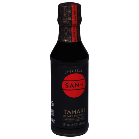 San J Gluten Free Tamari Soy Sauce 10 FZ