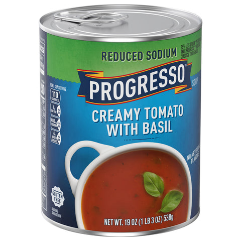 Progresso Soup High Fiber Creamy Tomato Basil 19 OZ