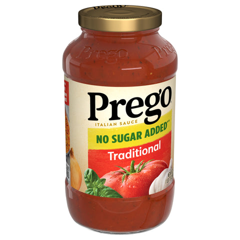 Prego No Sugar Added Traditional Sauce 23.5 OZ