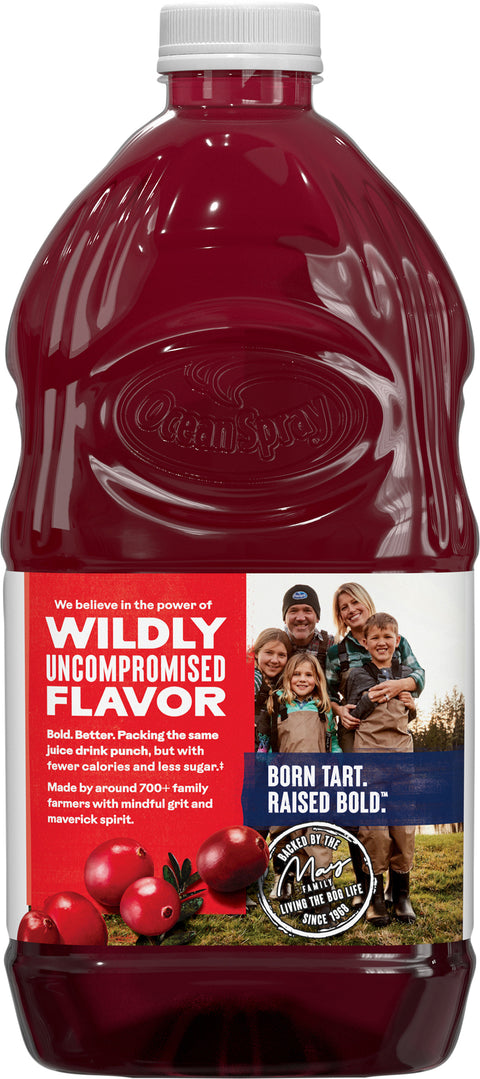 Ocean Spray Light Cranberry Raspberry Cocktail 64 FZ