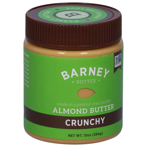 Barney Butter Gluten Free Crunchy Almond Butter 10 OZ