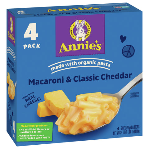 Annie's Classic Mild Cheddar Macaroni & Cheese 24 OZ