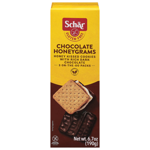 Schar Gluten-Free Chocolate Honeygrams 6.7 oz - 6 Pack
