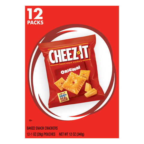 Sunshine Cheez-It Original Caddy Baked Snack Crackers 12 OZ