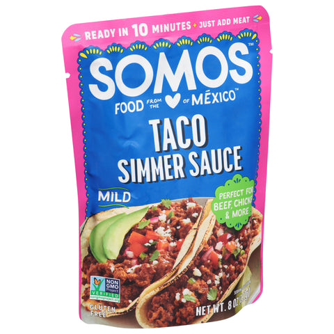 Somos Mild Taco Simmer Sauce 8 oz