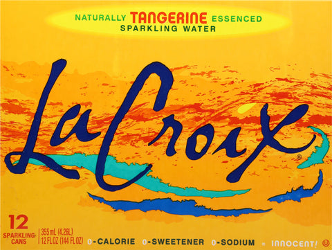La Croix Tangerine Sparkling Water 144 FZ
