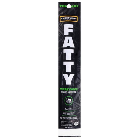 Sweetwood Smoke & Co Fatty Teriyaki Smoked Meat Stick 2 oz