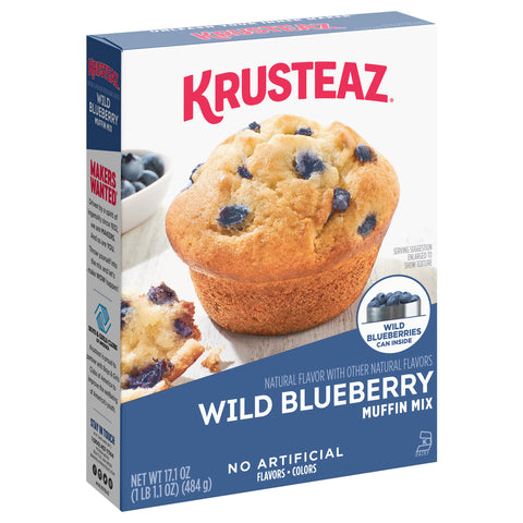 Krusteaz Wild Blueberry Muffin Mix 17.1 OZ