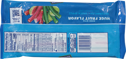 Jolly Rancher Ropes Watermelon + Green Apple Candy 10 oz