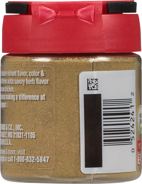 McCormick Thyme Ground - 0.7 OZ 6 Pack
