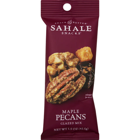 Sahale Maple Pecans Glazed Mix. 1.5 oz - 9 Pack