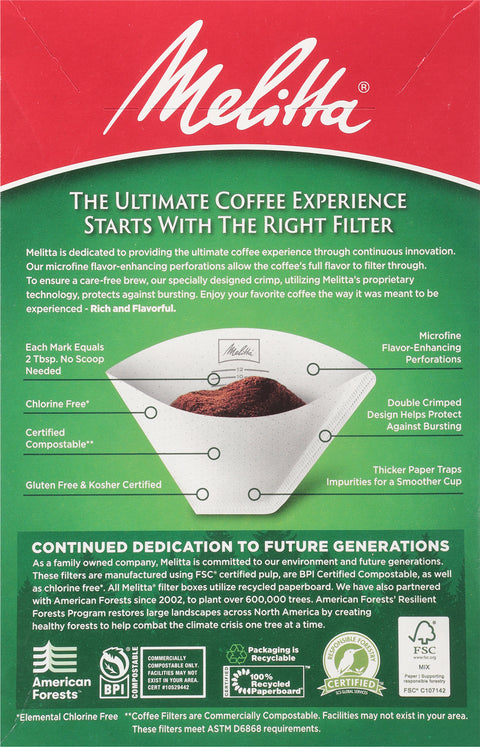 Melitta Filters #4 40 CT
