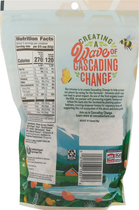 Cascadian Farm Organic Oats And Honey Granola 11 OZ