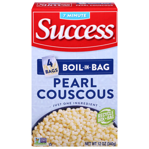 Success Boil-In-Bag Pearl Couscous 4 Bags - 6 Pack