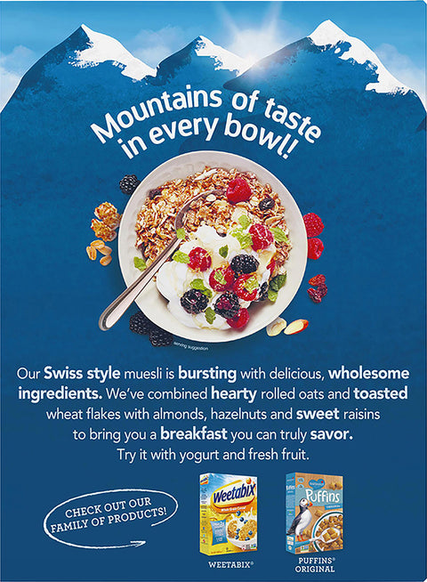 Alpen No Sugar No Salt Added Muesli 14 OZ